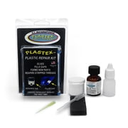 Plastex Plastic Repair Kits - Plastic Adhesive - Easily Glue, Repair or Remake Broken Plastic, Fiberglass, Wood & More! Small White Travel Kit #1801