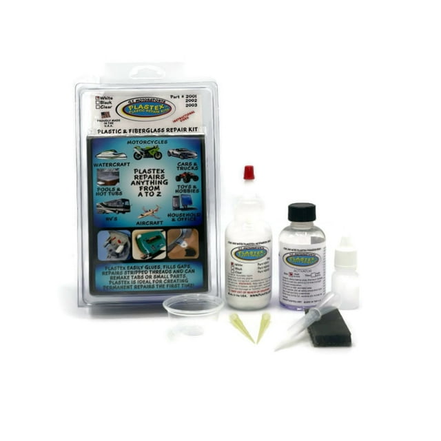 Plastex Plastic Repair Kits, Plastic Adhesive - Easily Glue, Repair or ...