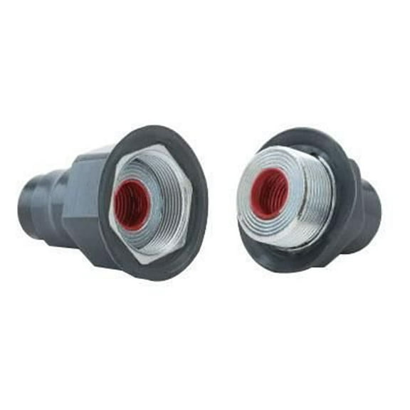 Plasti-Bond PRUNF205 Conduit Union, Female/Female, 3/4", PVC Coated Steel