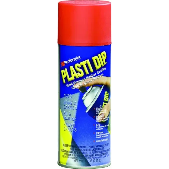 Plasti Dip 11201 11 Ounce Red Rubber Coating, Each