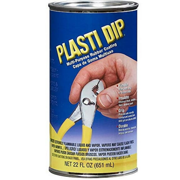 Performix 12213 Plasti-Dip Multi-Purpose Rubber Coating , Black, 22 Oz.