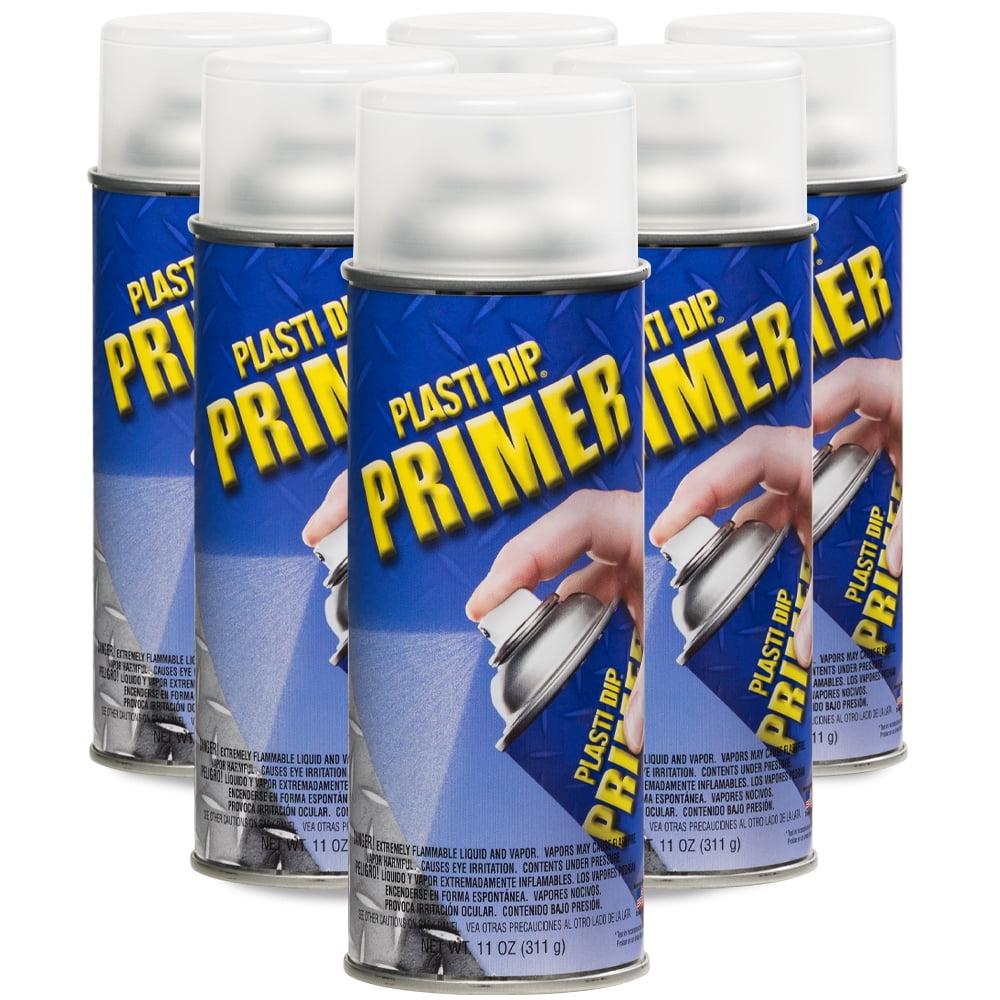 Plasti Dip Matte Clear Primer 11oz (6 pack)