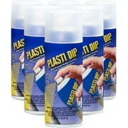Plasti Dip Performix 11209-6PK Clear Multi-Purpose Rubber Coating Aerosol - 11 oz., Pack of 6