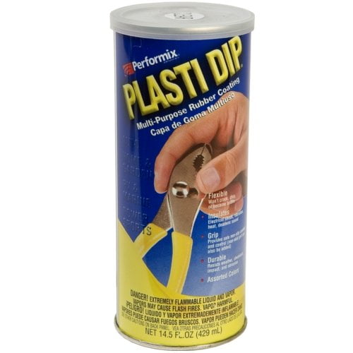 Plasti Dip Rubber Brush-on Paint Matte White 14.5oz (1 Can)