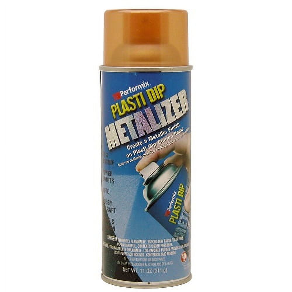 Plasti Dip Metalizer Rubber Coating 22oz Can, Silver or Gold