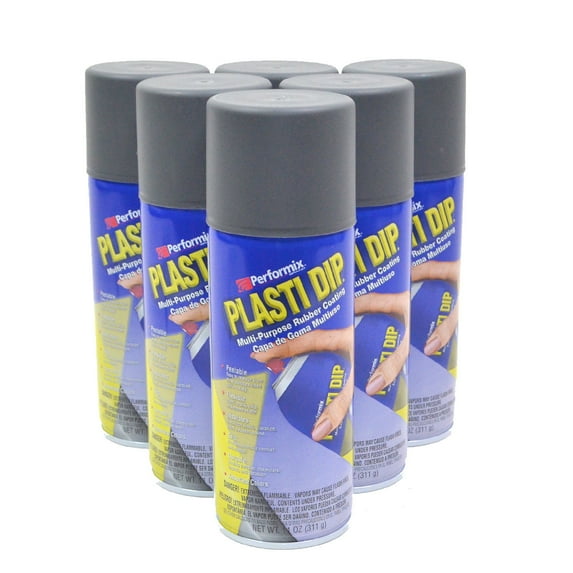 Plasti Dip Spray, 11oz, Standard Colors, Case of 6, Gunmetal Gray