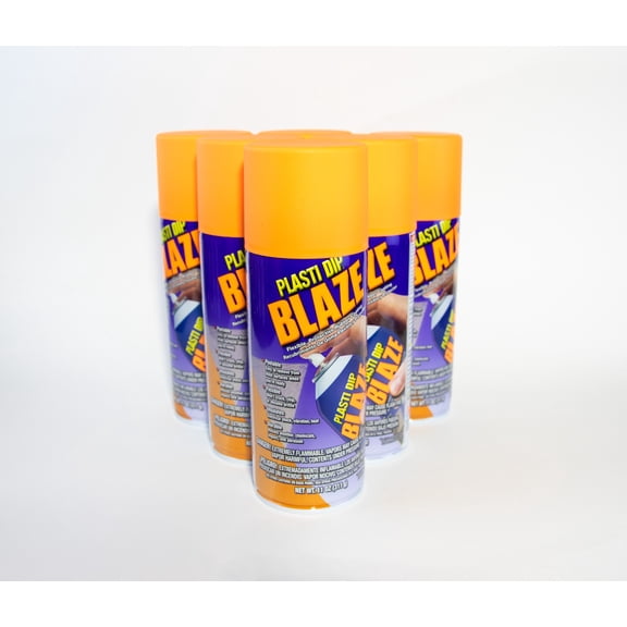 Plasti Dip Spray Matte Blaze Orange 11oz (6 Pack)