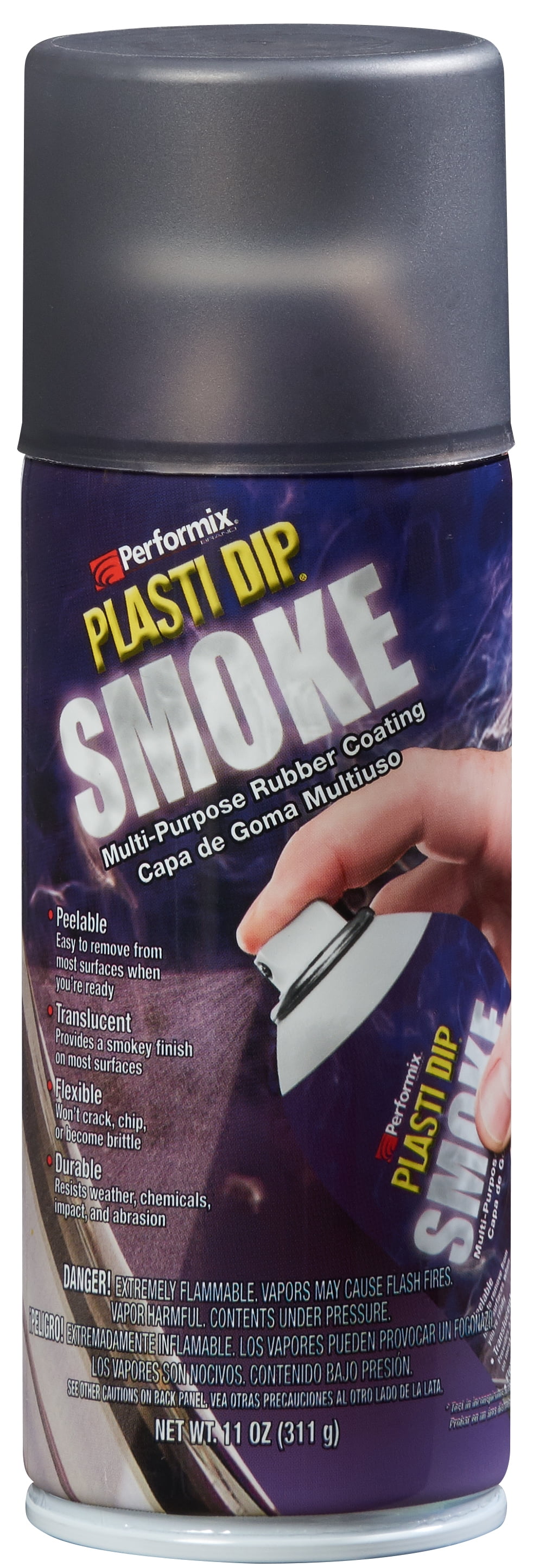 Plasti Dip Spray Smoke Rubber Coating, 11oz (6 Pack)