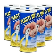 Plasti Dip Multi Purpose Rubber Coating Black, 14.5oz (6 pack)