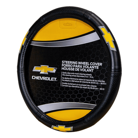 PlastiColor Elite Series Speed Grip Chevrolet Steering Wheel Cover