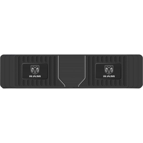 PlastiColor Rear Runner Mat, Dodge Ram Gray Logo