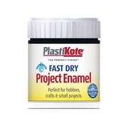 PlastiKote - Fast Dry Enamel Paint B2 Bottle Matt Black 59ml