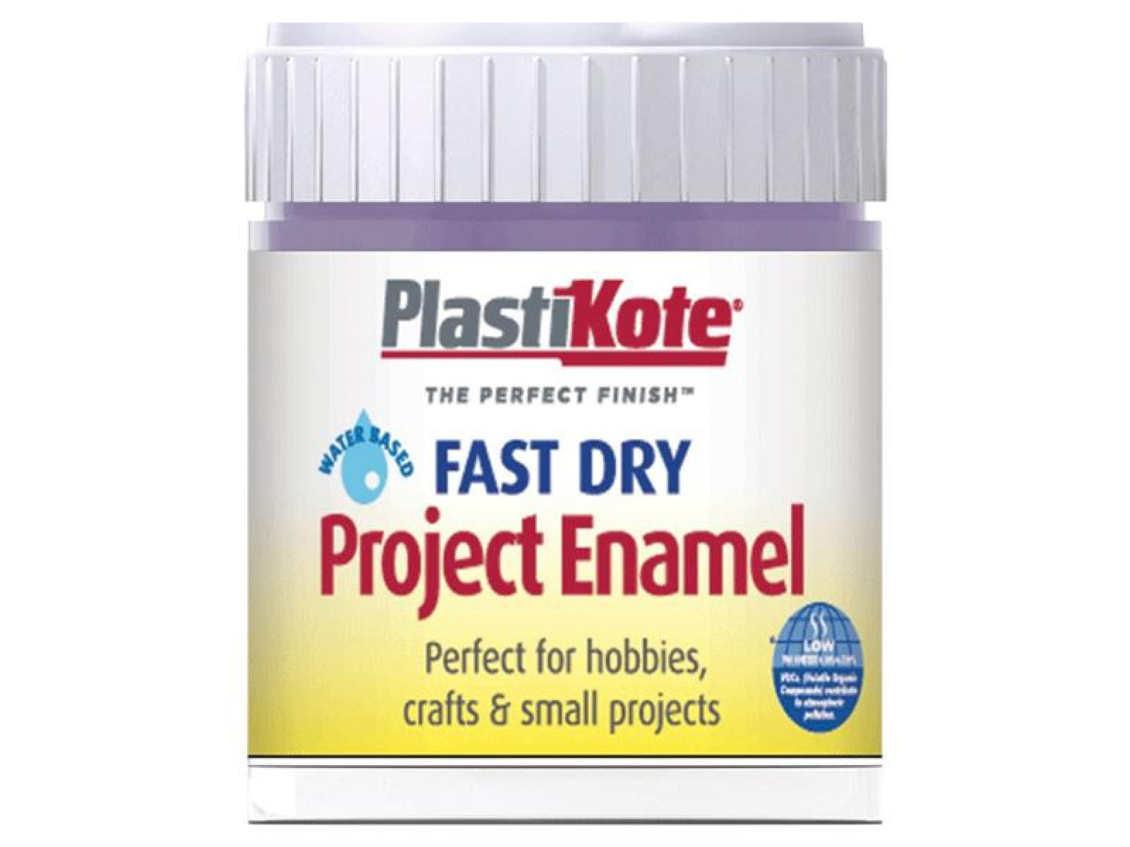 PlastiKote - Fast Dry Enamel Paint B22 Bottle Lavender 59ml