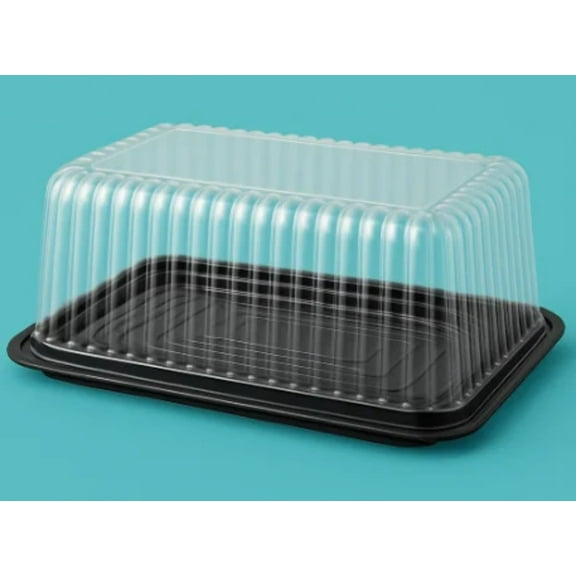 Plastic - 1/4 Sheet Cake Dome - 6ct or 12ct