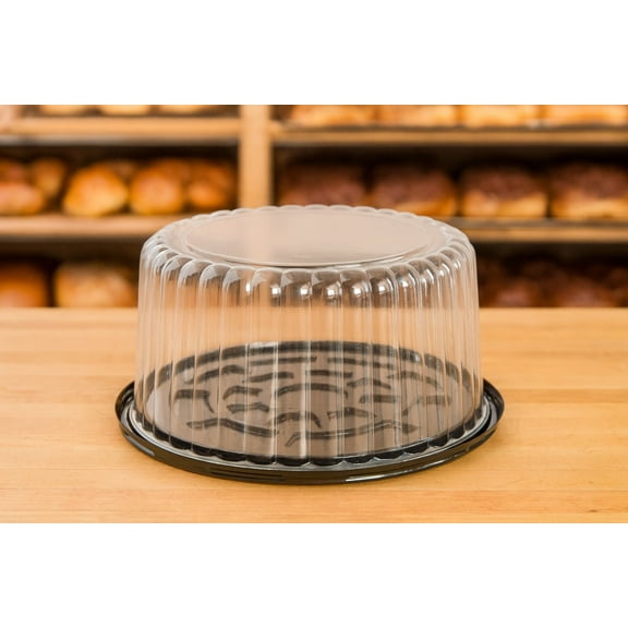 Plastic - 10" Cake Dome - 2 to 3 layer - 6ct or 12ct