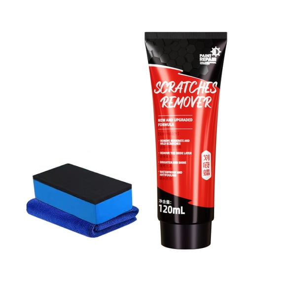 Plastic 120 Ml Car Automotive Paint Scratch Removal Supplies Polishing Wax Repair
