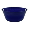 Plastic 17.5" Round Party Tub, Blue, 1 Count, Party Favors, Way to Celebrate