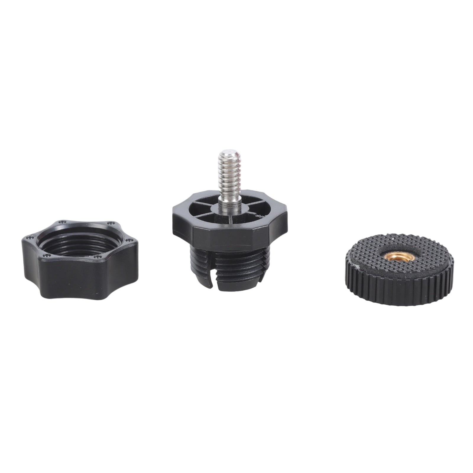Plastic 17mm Ballhead Adapter to 1/4-20 Threaded Screw Camera Tripod ...