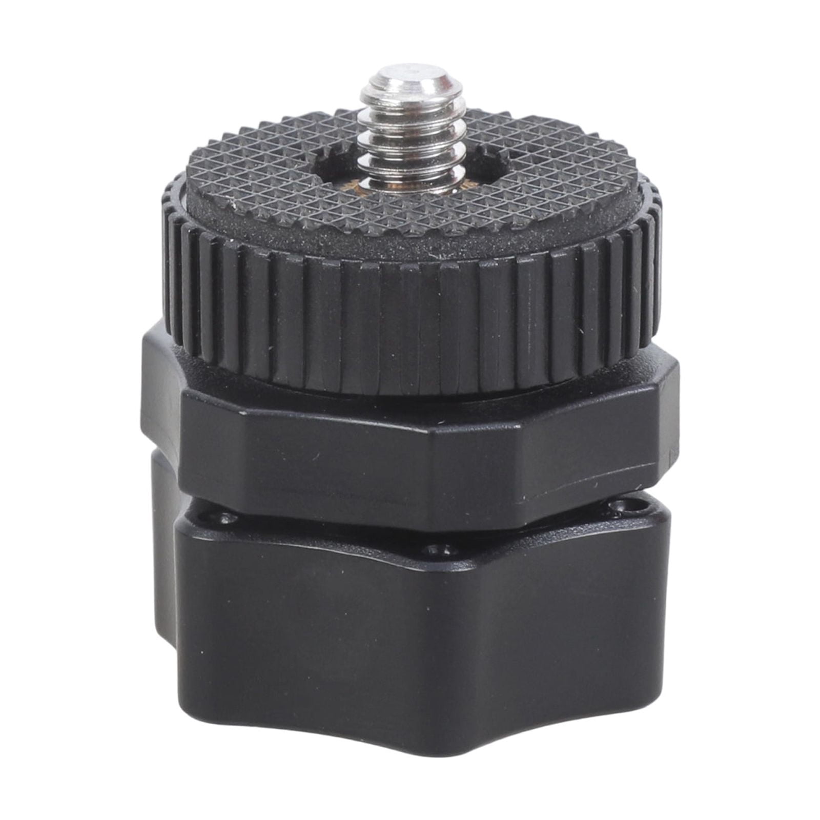 Thread Convert Adapters Plastic 17mm Joint Mount Adapter to 1/4-20 Male Thread Converter Screw ...