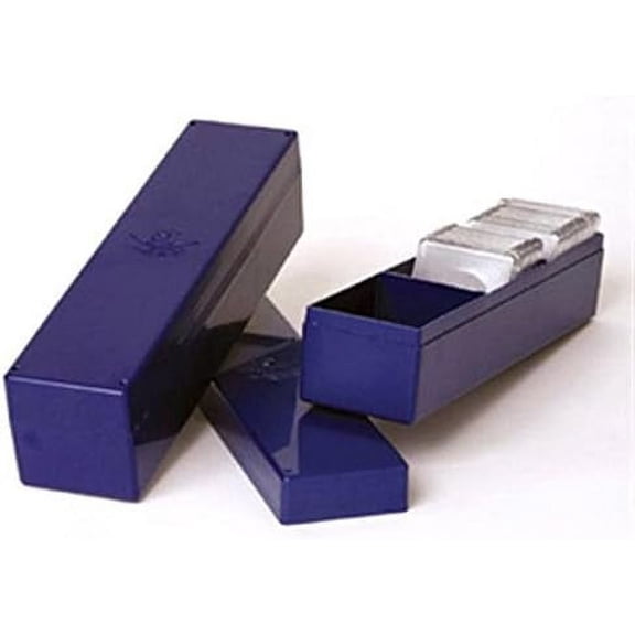 Plastic 2 x 2 Coin Storage Box Two Pack$$Office