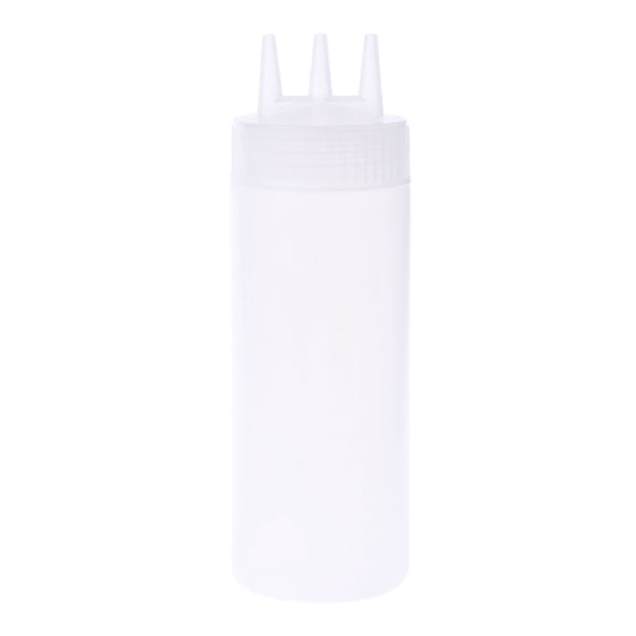 Plastic 3 Hole Nozzle Condiment Dispenser Multipurpose 3 Hole Nozzle Condiment Bottle Dispenser For Kitchens And Grills