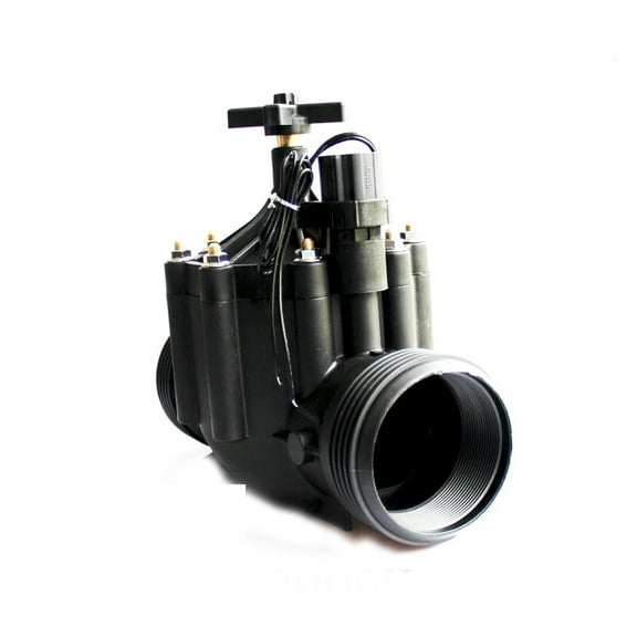 Plastic 3 inch Garden Irrigation Water Solenoid Valve 220 24v 12v DC Latching Normally Closed ,Easy to Use