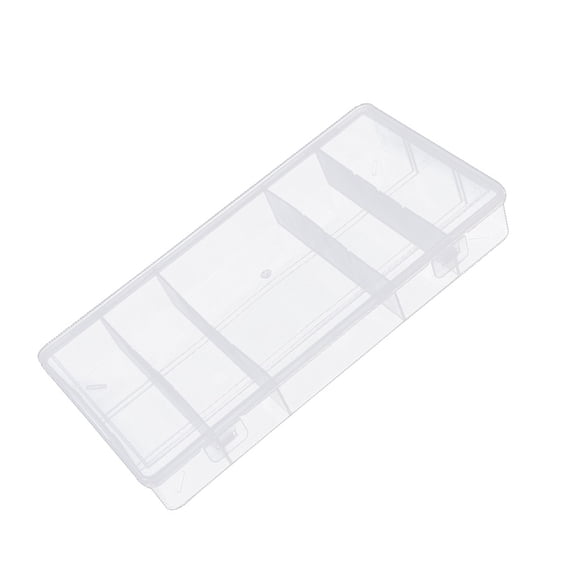 Plastic 5 Slot Eyelash Extension Holder With Easy To Clean Cover Acrylic Lash Container For Professional Makeup Artists