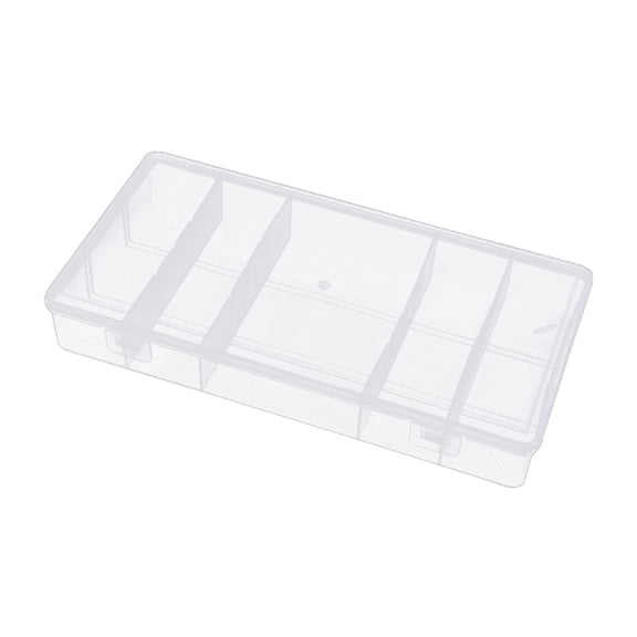 Plastic 5 Slot Eyelash Extension Holder With Easy To Clean Lid Acrylic Lash Container For Professional Makeup Artists