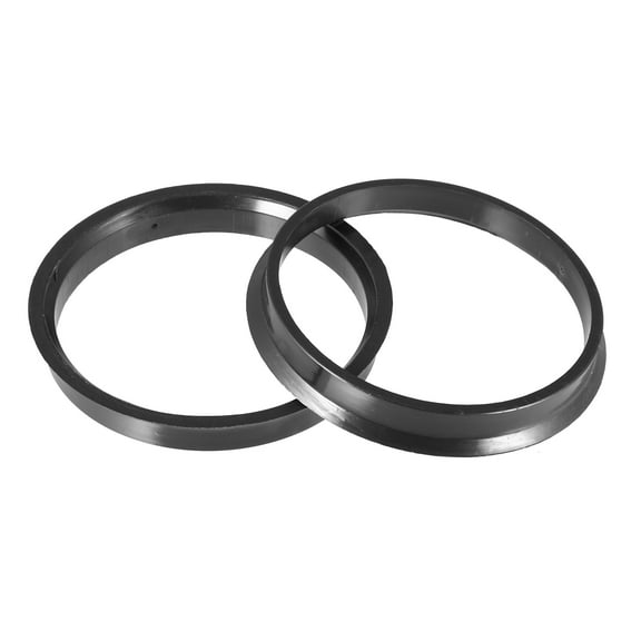 Plastic 72.6mm to 67.1mm Car Hub Centric Rings Wheel Bore Center Spacer 2pcs