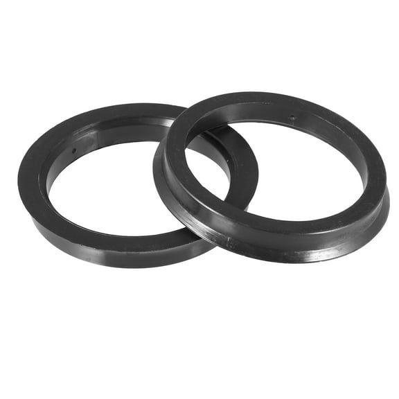 Plastic 73.1mm to 60.1mm Car Hub Centric Rings Wheel Bore Center Spacer 2pcs