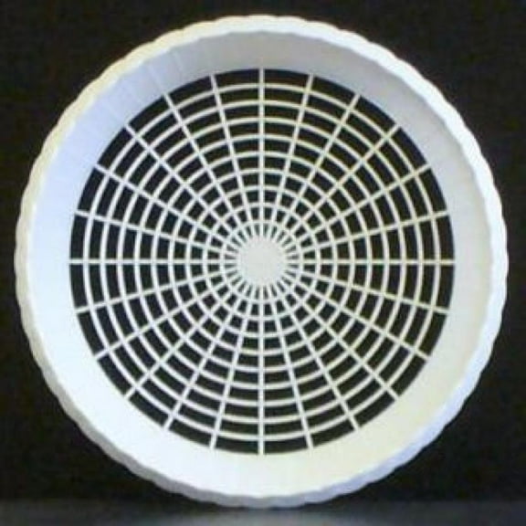 Plastic 9-inch Paper Plate Holders in White Maryland Plastics, 4 plate holders per unit
