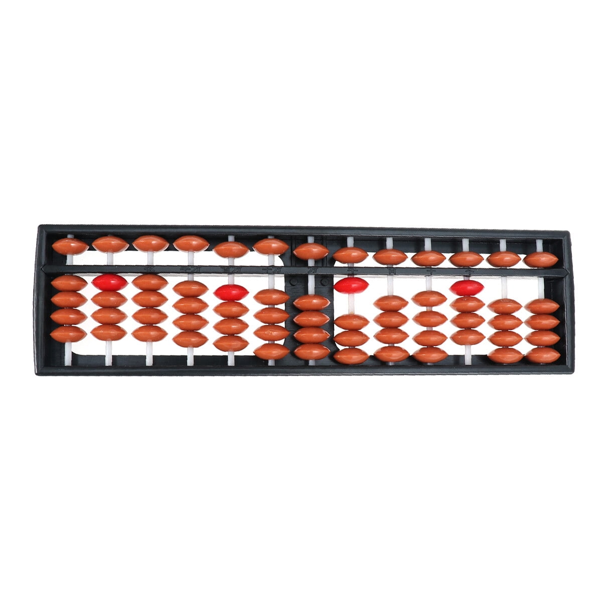 Boulier Chinois En Bois 58 Cm - 13 Colonnes Antidérapantes - Outil éducatif Maths Pour Enfants - Accroche Mural
