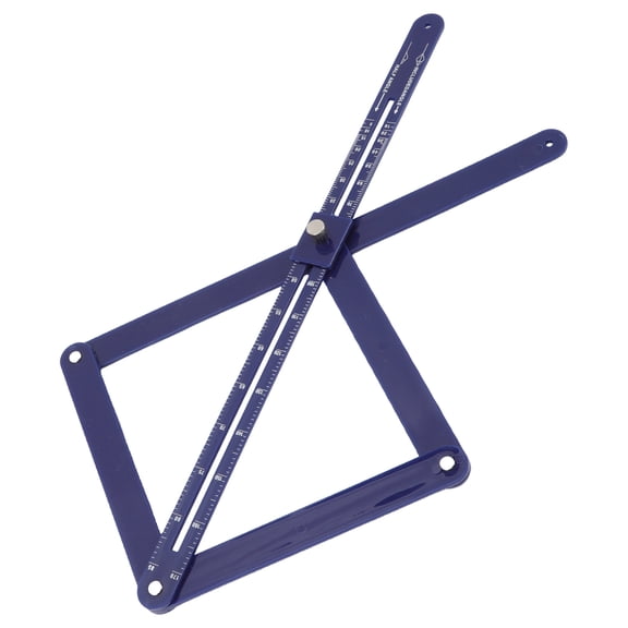 Plastic Adjustable Corner Angle Finder Protractor Ruler, 17.7 Inch Measuring Tool for Carpentry and DIY Layouts plastic Measurement
