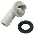 Plastic Air Conditioner Ac Drain Hose Connector Elbow Fitting With