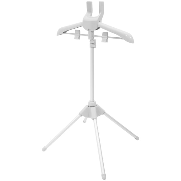 Plastic Aluminum Alloy Portable Hanging Rack for Clothes Foldable Coat Hanger Adjust