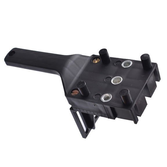 Plastic And Iron Drill Positioner Hole Locator Tool For Woodwork Projects