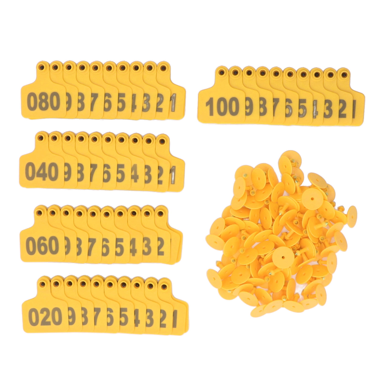 Plastic Animal Ear , Fade,Resistant, Weatherproof For Cattle, Goats ...
