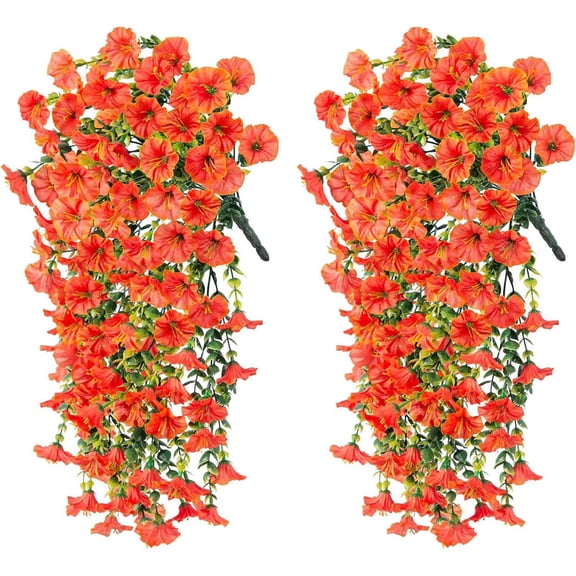 Plastic Artificial Rose Vine, Realistic Fake Flowers for Air Duct Blocking & Ceiling Decoration, Living Room Hanging Plant Decor