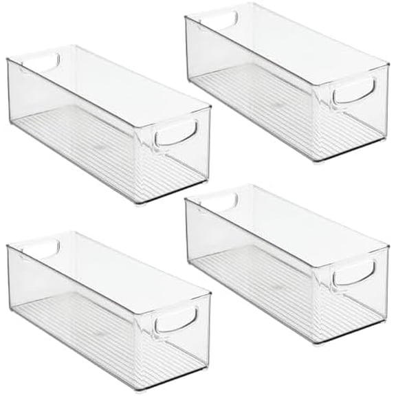 Plastic Arts and Crafts Organizer Storage Bin - Hobby Supply Box Container with Handles for School and Home - Holds Paint, Fabric, and Art/Craft Supplies