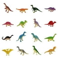 thumbnail image 1 of Plastic Assorted Mini Dinosaur Figures, Little Dinosaur Figurine, Small Dino Toy 1.5 inch - 2.5 inch, Great for Dino Cake Topper, Easter Eggs Filler, School Carnival Awards,Christmas Gift, Pack of 16, 1 of 6