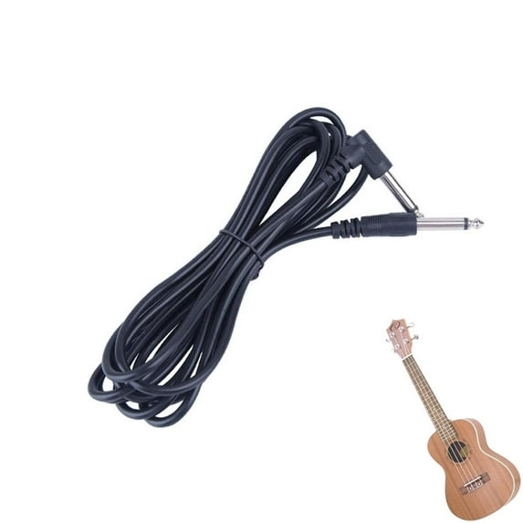 Plastic Audio Cable with Low Signal Loss, Noise Reduction for Guitars and Audio Equipment in Stage and Practice Scenarios
