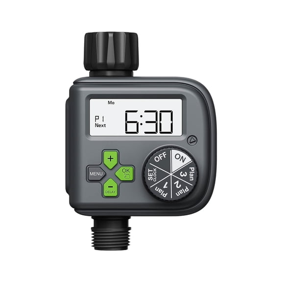 Plastic Automatic Plant Watering Device Sprinkler Timer with 3 Different Program Waterproof Hose Timer Inlet Garden