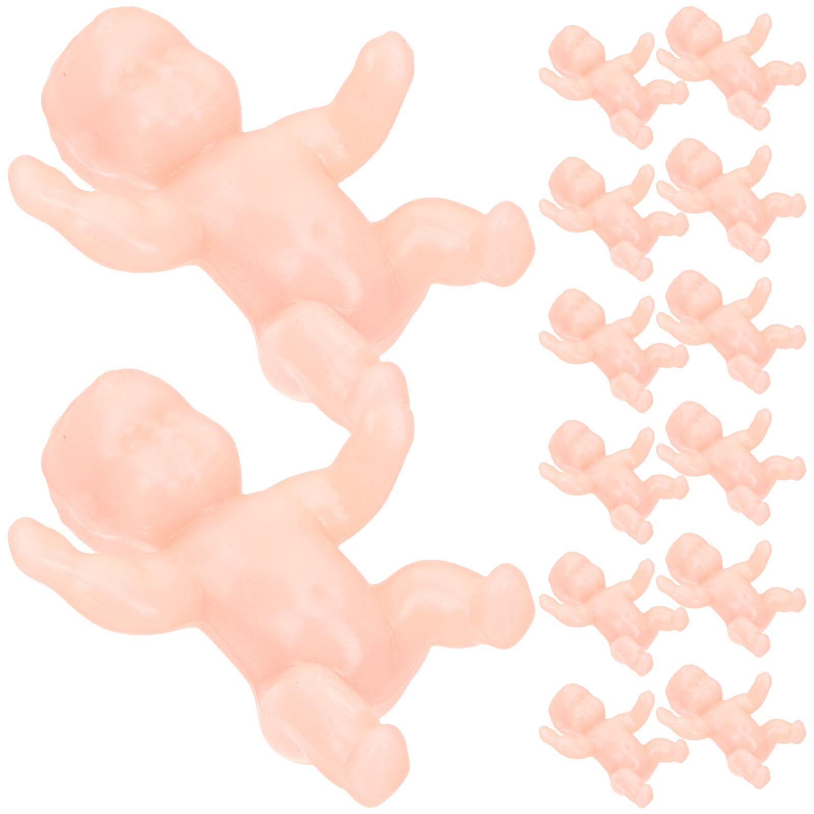 Plastic Babies30 pcs Mini Plastic Babies Realistic Small Plastic Babies