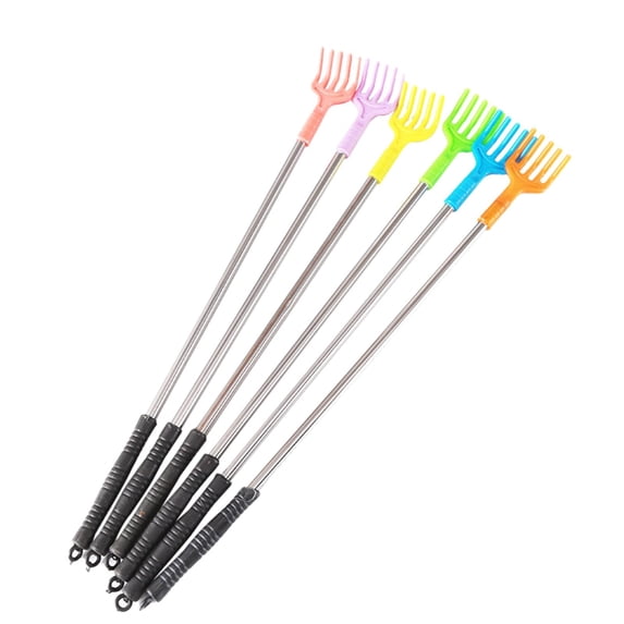 Plastic Back Scratchers with Long Handle,16.9" Hand-Shaped Scratcher for Itchy Backs,Back Massager Tool for Adults,Hand Back Scratcher,Self-Massager Back Scratchers,Fun Design,1PC Random Color
