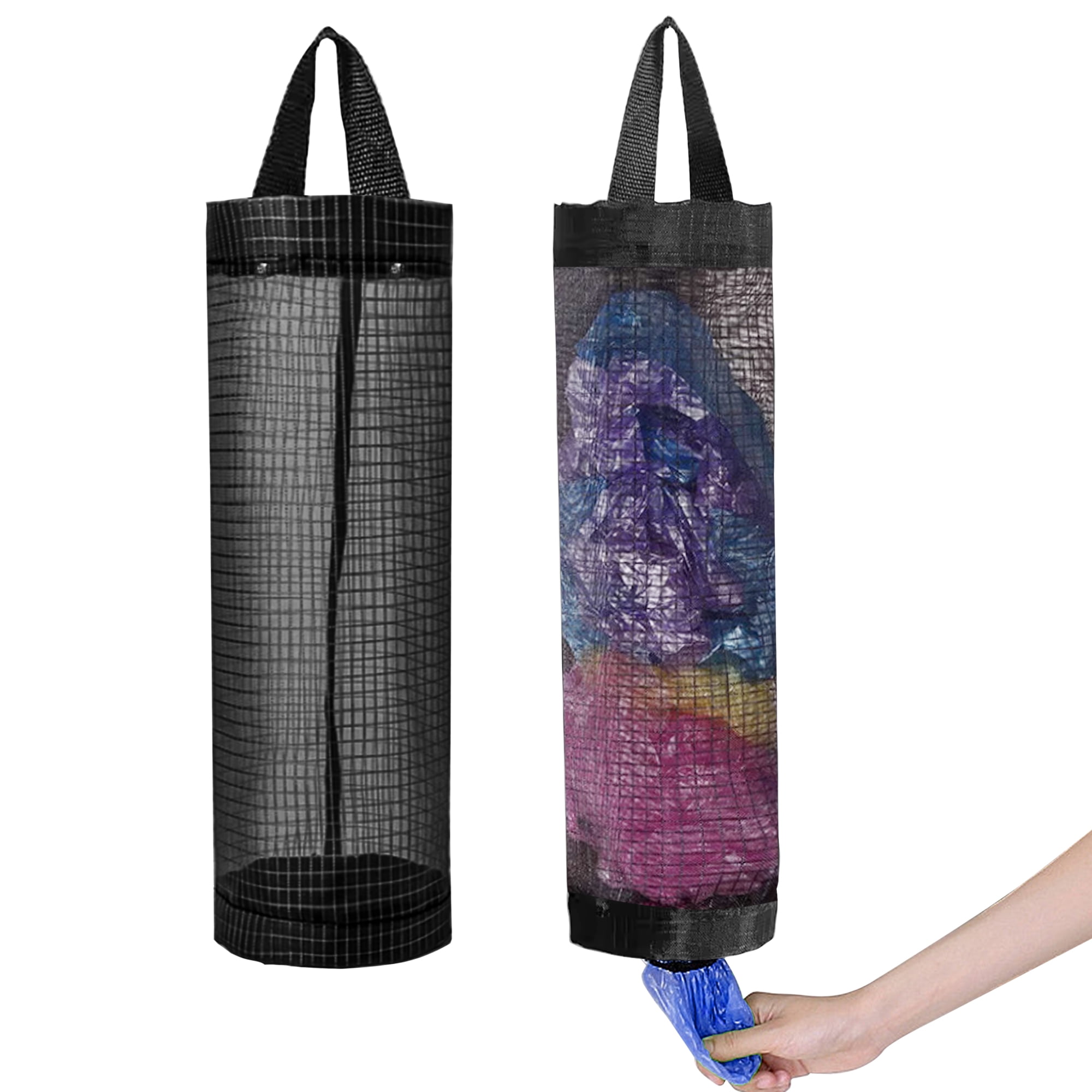 Plastic Bag Dispenser Holders, EEEkit Polyester Hanging Grocery Bag