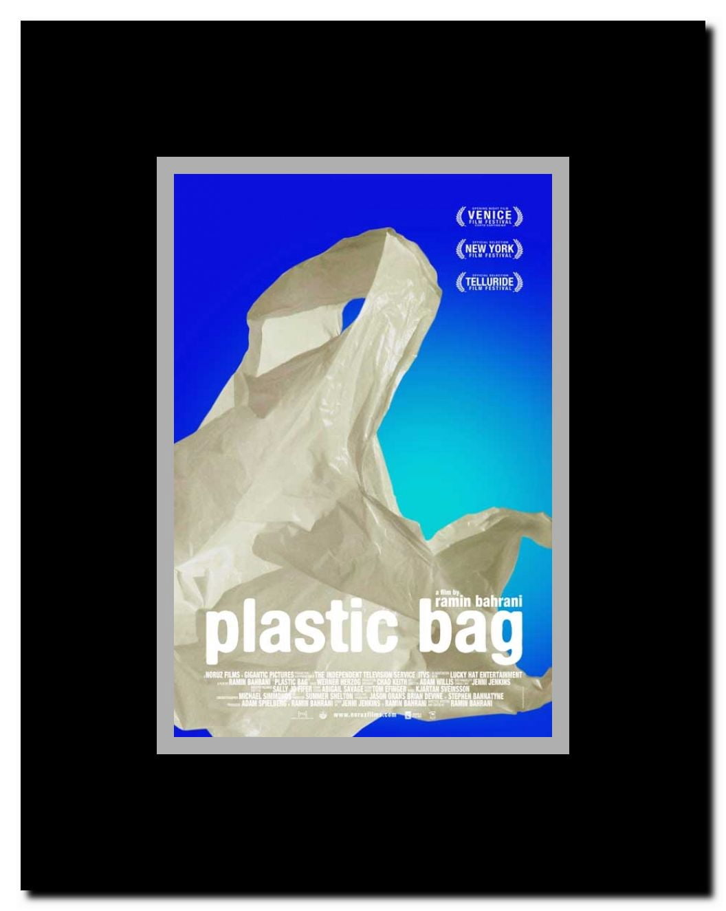 Plastic Bag Framed Movie Poster