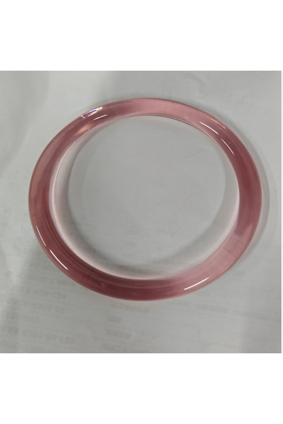 Plastic Bag Handles for Bag Replacement Accessories Round Ring Pink 11x1cm Inner Diameter: 9cm