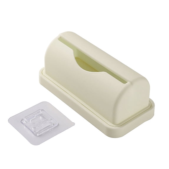 Plastic Bag Holder/Garbage Bag Kitchen Wall-Mounted Plastic Bag, Wall Mount Saver Dispenser Space Saving Trash Bag Organizer Storage for Kitchen Pantry Garage.