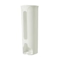 thumbnail image 1 of Plastic Bag Holder for Grocery Bags - Large Wall Mount Trash Bag Holder with Plastic Bag Dispenser for Kitchen, Space-saving Plastic Bags Organizer, White, 1 of 4