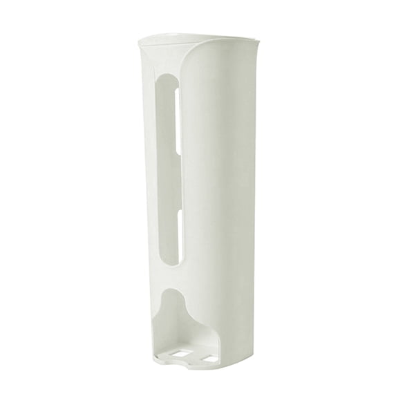 Plastic Bag Holder, Grocery Shopping Bag Dispenser Wall Mounted, Large-Capacity Storage Hanging Organizer with Large Opening, Suitable for Kitchen, Pantry, 2.95x8.66 inch